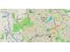 Detailed map of Chapel Hill highlighting streets, parks, and local amenities in the surrounding area at 2525 Buxton Ct, Chapel Hill, NC 27514
