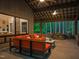 Secluded patio with comfortable seating overlooking lush greenery at 2721 Silver Stirrup Ln, Apex, NC 27502