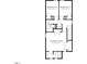 Second-floor floor plan showcasing the primary suite, two additional bedrooms, and laundry room at 336 Cottage Hill Way, Raleigh, NC 27604