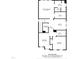 An illustrated diagram of the second floor at 380 Garden Vine Trl, Raleigh, NC 27610