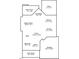 This is the first floor plan which details a layout including a front porch, entry, living spaces, and a garage at 5102 Highcroft Dr, Cary, NC 27519
