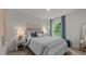 Cozy bedroom with a comfortable bed, soft lighting, and a view to create a relaxing atmosphere at 7400 Michelle Rd, Rocky Mount, NC 27803