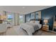 Serene main bedroom features large windows and neutral colors, creating a relaxing retreat at 7475 Michelle Rd, Rocky Mount, NC 27803