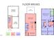 Floor plan showcases the layout, including the kitchen, primary suite, and bedrooms for a clear view of the home's design at 751 Parc Townes Dr # 32, Wendell, NC 27591