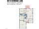 Detailed floorplan showcasing the layout of the home including the primary bedroom, kitchen, and Gathering room at 8615 Kenridge Ln, Fuquay Varina, NC 27526