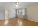 Cozy bedroom with hardwood floors and natural light at 1000 Winona Rd, Raleigh, NC 27609