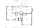 First floor layout featuring a large living room, dining room, and Gathering room at 103 Uxbridge Ct, Cary, NC 27513