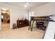 This bedroom features a bunk bed, a wooden dresser, and neutral carpet at 104 Deer Park Ln, Cary, NC 27518