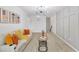 Comfortable living room with stylish decor, modern lighting, and ample space for relaxing at 1156 Craigmeade Dr, Morrisville, NC 27560