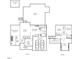 Detailed floor plan showcasing the layout of the home with labeled rooms and dimensions at 119 Valleycastle Ct, Clayton, NC 27520