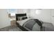 Clean bedroom with ample natural light and modern furnishings, including a comfortable bed at 1205 Solace Way, Rolesville, NC 27571