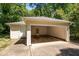 Spacious detached garage offers ample space for parking and storage at 1217 Aycock Ave, Burlington, NC 27215