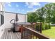 Inviting deck features a relaxing hot tub, ideal for outdoor enjoyment at 1229 Perry Bluff Dr, Wake Forest, NC 27587