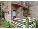 Welcoming front entrance featuring wood siding and a covered porch with a charming awning at 130 E Longview St # Apt S, Chapel Hill, NC 27516