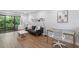 Bright living area with hardwood floors, modern furniture and ample natural light at 130 E Longview St # Apt S, Chapel Hill, NC 27516