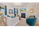Cozy living room features a fireplace, plush seating, and plenty of natural light at 148 Sugar Pine Drive, Franklinton, NC 27525