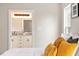 An ensuite bathroom is visible from the bedroom, offering convenience and privacy at 1969 Bowles Ave, Creedmoor, NC 27522