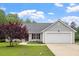 Beautiful single Gathering home with manicured lawn and stone accents at 1969 Bowles Ave, Creedmoor, NC 27522