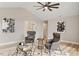 Spacious Living Room with modern décor, hardwood floors, and neutral colors at 1969 Bowles Ave, Creedmoor, NC 27522