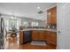 Beautiful kitchen with modern appliances and a view of the dining area at 2012 Sterling Hill Dr, Fuquay Varina, NC 27526
