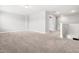 Spacious bonus room with neutral carpet and paint, ready for your personal touch at 222 Trailing Oak Trl, Clayton, NC 27527