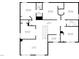 Detailed floor plan showcasing the layout of the second floor at 222 Trailing Oak Trl, Clayton, NC 27527