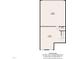 Basement floor plan layout with garage, closet, and office areas, showcasing the potential for customization at 231 Grindstone Dr, Apex, NC 27502