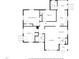 Detailed floorplan showing layout of the house at 313 W Church St, Angier, NC 27501