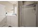 Bathroom featuring walk-in shower and tub at 320 Trout Valley Rd, Wake Forest, NC 27587
