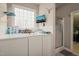 Bathroom featuring a soaking tub, walk-in shower, and neutral walls at 320 Trout Valley Rd, Wake Forest, NC 27587