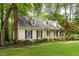 Charming home with manicured lawn,dormers, and mature landscaping providing an inviting curb appeal at 4 Barkridge Ct, Durham, NC 27713