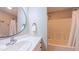 Bathroom with shower and vanity at 41 Maple Cir, Pittsboro, NC 27312