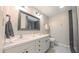 Bathroom with dual vanity at 41 Maple Cir, Pittsboro, NC 27312