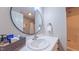 Bathroom with vanity and shower at 41 Maple Cir, Pittsboro, NC 27312