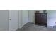 Bedroom with dark brown dresser at 41 Maple Cir, Pittsboro, NC 27312