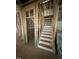 Unfinished staircase showing structural framework, ready for finishing at 452 Golden Dragonfly St, Wake Forest, NC 27587
