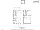 Detailed floor plan of the home showcasing the layout of rooms and outdoor spaces at 711 Hinsdale St, Raleigh, NC 27605