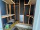 Interior of storage closet at 727 Queens Ave, Dunn, NC 28334