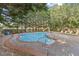 Custom backyard pool featuring tanning deck, and fenced backyard at 8517 Evans Mill Pl, Raleigh, NC 27613