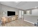 Spacious bonus room offering flexible living space with neutral walls and hardwood floors at 1022 Flagler St, Durham, NC 27713
