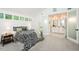 The spacious main bedroom offers vaulted ceilings, plush carpeting, and serene natural light from the exterior windows at 103 Harrington Pt, Chapel Hill, NC 27516