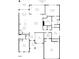 Detailed floor plan of the house layout at 112 Tanoak Ct, Durham, NC 27703