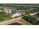 A beautiful community pool area with a golf course nearby at 1132 Heritage Knoll Dr, Wake Forest, NC 27587