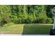 Well-maintained backyard with lush green lawn and privacy fence at 120 Bramble Ln, Clayton, NC 27527