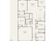Detailed floor plan showcasing the layout with bedrooms, bathrooms, gathering room, and a 2-car garage at 1512 Arapahoe Ridge Dr, Raleigh, NC 27604