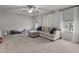 Bright and open bonus room provides versatile space for play and relaxation at 159 Wood Orchid Ln, Garner, NC 27529