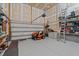 Spacious two car garage with an automatic garage door and plenty of storage at 19 Arch Oak Ct, Clayton, NC 27527