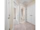 Hallway provides access to the bedrooms and bathrooms at 1928 Shadow Glen Dr, Raleigh, NC 27604
