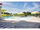 Pool with waterslides at 204 Southern Style Dr, Holly Springs, NC 27540