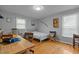Bedroom featuring great natural light, hardwood floors, neutral paint, with a vintage style at 2125 Cheek Rd, Durham, NC 27704
